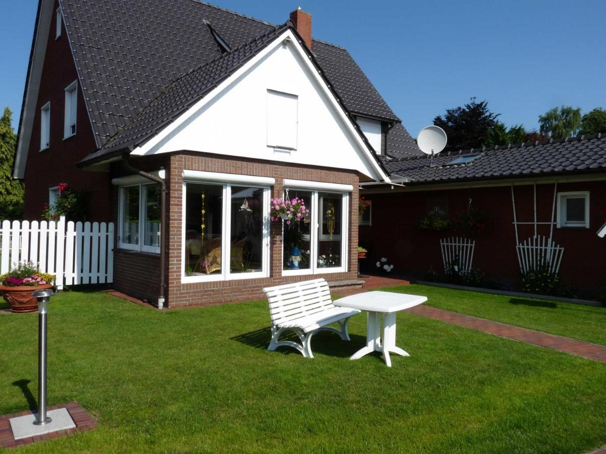 Ferienwohnung Kleinhaus, 95008 Rhauderfehn Exterior foto