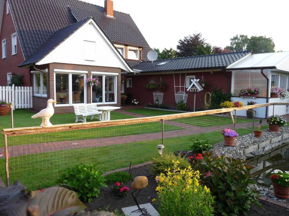 Ferienwohnung Kleinhaus, 95008 Rhauderfehn Exterior foto